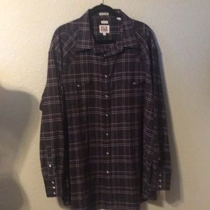 ELY Cattlemen Tall Man Wrinkle Resistant size 20 neck size 37